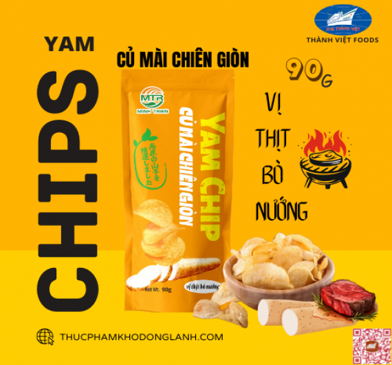 CỦ MÀI CHIÊN GIÒN VỊ THỊT BÒ NƯỚNG 90G